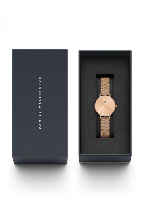 Hodinky Daniel Wellington Petite Unitone 28 dámske, ružová farba
