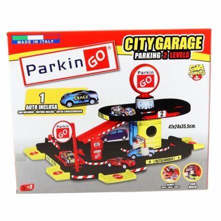 CITY GARAGE 2 poschodia s 1 autom a doplnkami