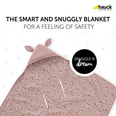 Zavinovací deka do autosedačky a kočárku Snuggle Bambi Rose