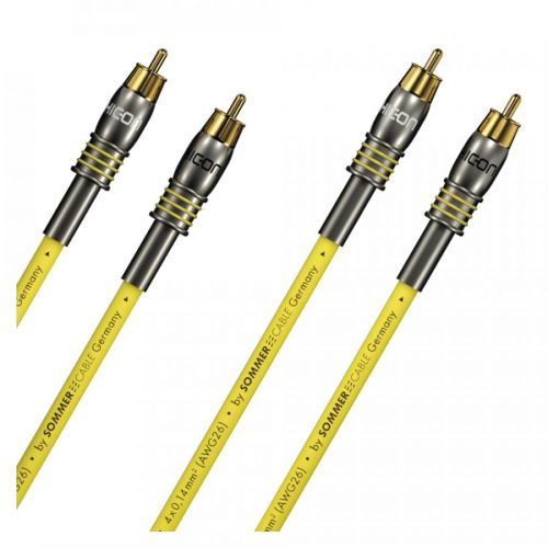 Sommer Cable HC Epilogue, Yellow, 2,00m, Paar