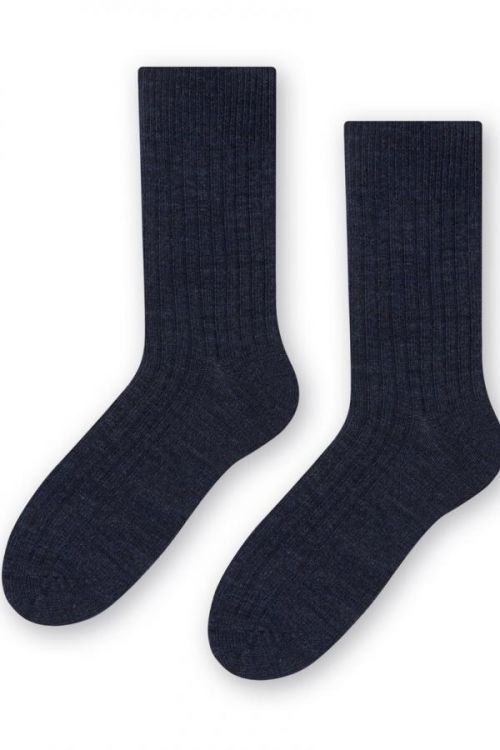 Pánske ponožky ALPACA 044 tmavo modrá 41-43