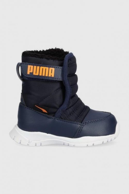 Detské snehule Puma Nieve tmavomodrá farba
