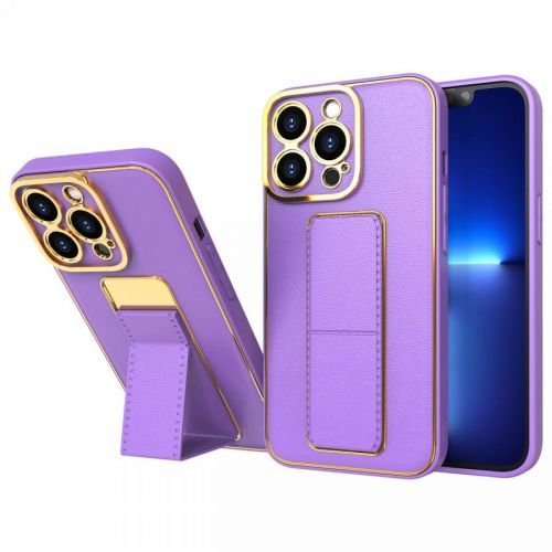 IZMAEL Samsung Galaxy A52 5G Luxury kickstand puzdro  KP22192 fialová
