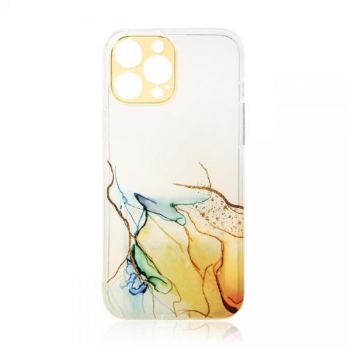 IZMAEL Samsung Galaxy A53 5G Marble silikónové puzdro  KP22222 oranžová