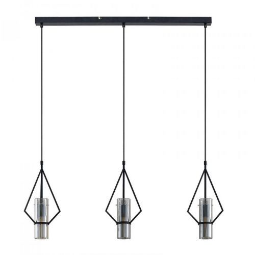 Lindby Timasia závesná lampa, 3-plameňová, dlhá