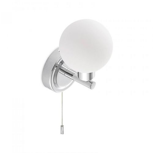 Lindby Zaniba nástenné svietidlo, chróm