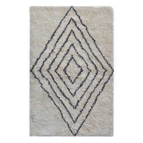 Koberec Berber 97 ecru/čierna 60x90 Merkury Home