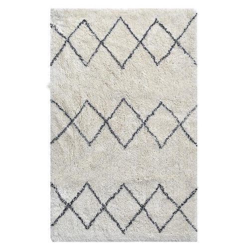 Koberec Berber 00 ecru/čierna 60x90 Merkury Home