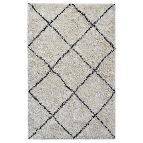 Koberec Berber 94 ecru/čierna 60x90 Merkury Home