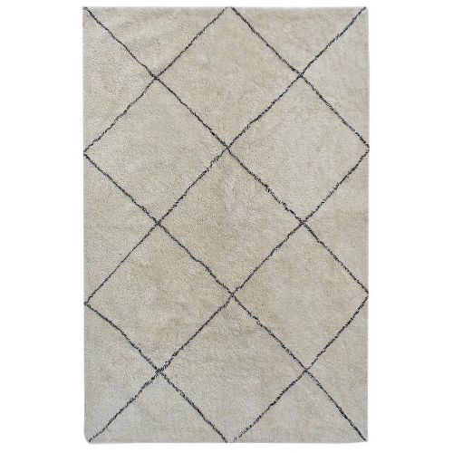 Koberec Berber 95 ecru/čierna 70x140 Merkury Home