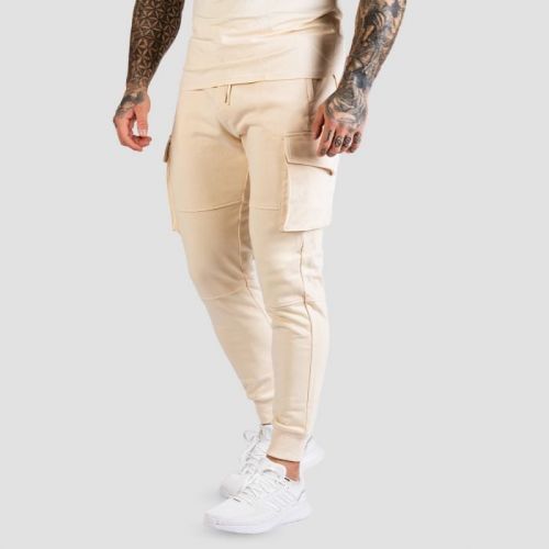 GymBeam Tepláky TRN Sand  MM