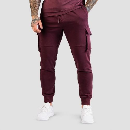 GymBeam Tepláky TRN Eggplant  MM
