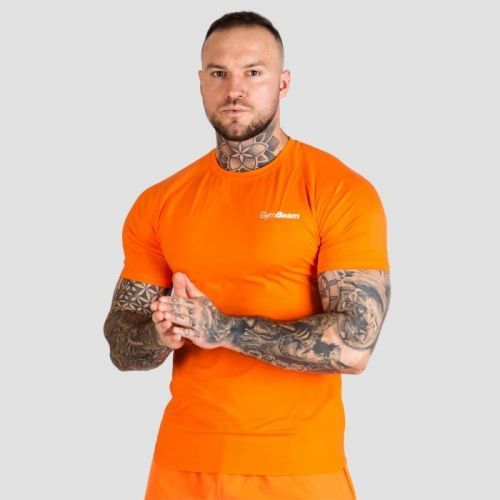 GymBeam Tričko Fitted TRN T-shirt Orange  XXLXXL