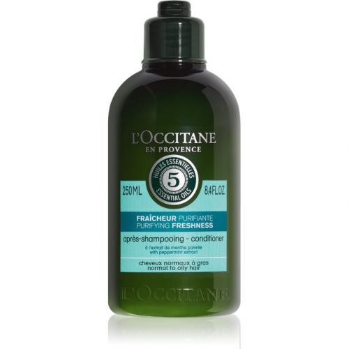 L’Occitane Aromachologie čistiaci kondicionér pre normálne až mastné vlasy 250 ml