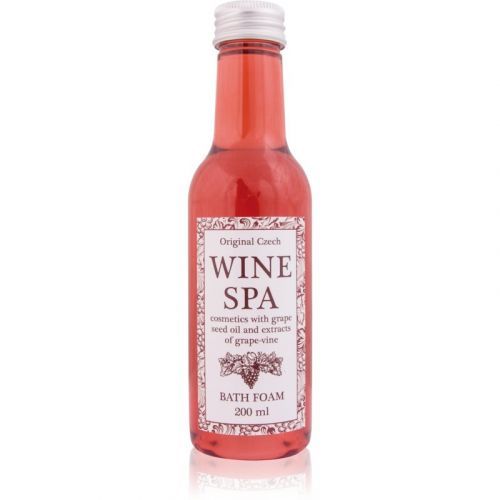 Bohemia Gifts & Cosmetics Wine Spa relaxačná olejová pena do kúpeľa 200 ml