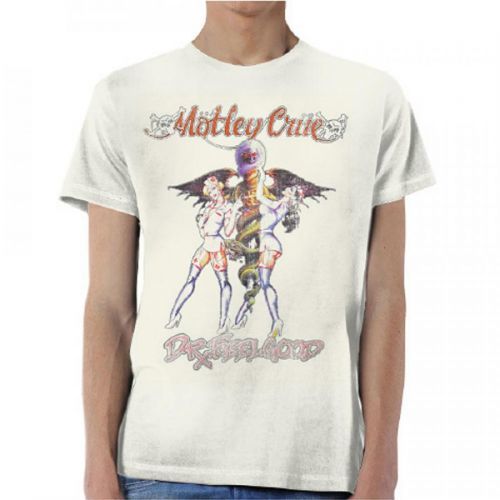Motley Crue tričko Dr Feelgood Vintage Natural S