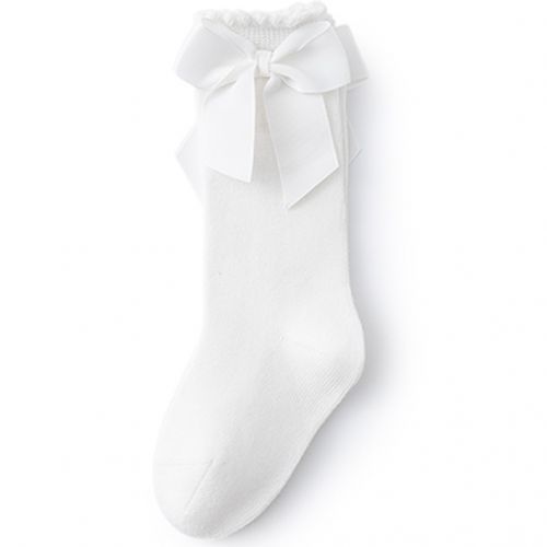 Detské podkolienky Sweet-Biela/XL KP22348