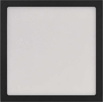 EMOS LED svietidlo NEXXO čierne, 17 × 17 cm, 12,5 W, teplá/neutrálna biela