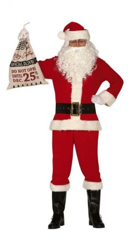 Guirca Pánsky kostým - Santa Claus Veľkosť - dospelý: M
