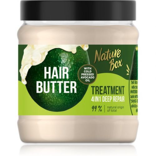 Nature Box Avocado hlboko regeneračná maska 4 v 1 300 ml