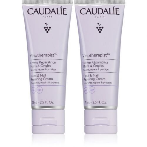 Caudalie Vinotherapist hydratačný krém na ruky a nechty 2x75 ml
