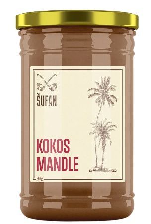 Šufán kokosovo-mandľové maslo