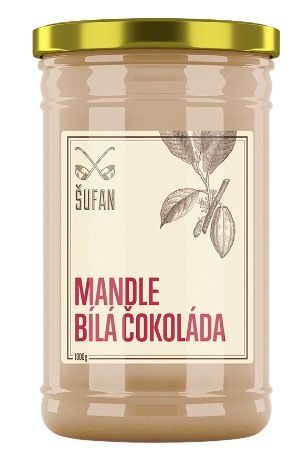 Šufan mandle-biela čokoláda maslo