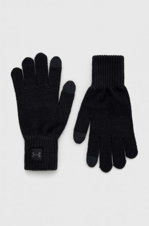 Rukavice Under Armour pánske, čierna farba
