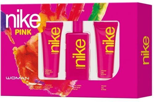 Nike Pink Woman - EDT 100 ml + tělové mléko 75 ml + sprchový gel 75 ml