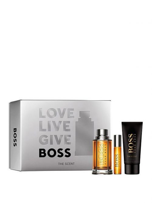 Hugo Boss Boss The Scent - EDT 100 ml + sprchový gel 100 ml + EDT 10 ml
