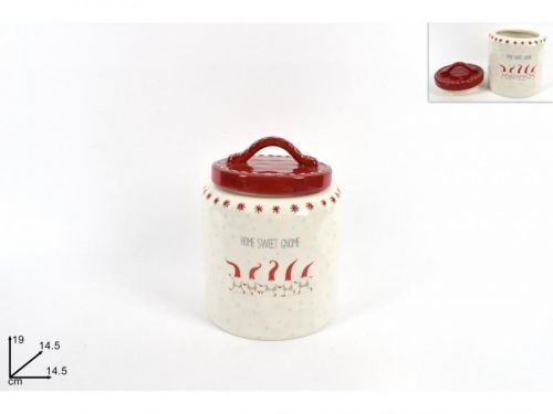 MAKRO - Dóza vianočná 19cm