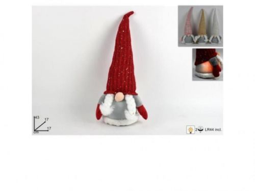 MAKRO - Škriatok vianočný 43cm rôzne druhy