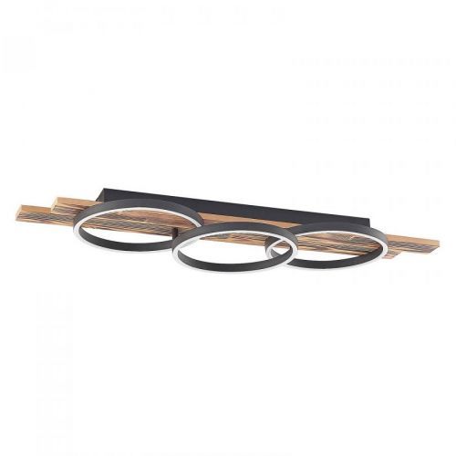 Lindby Sentoa stropné LED svietidlo, 3-plameňové