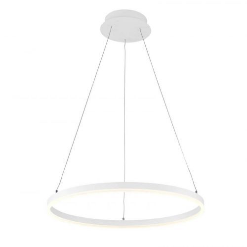 Arcchio Albiona závesné LED svietidlo, biela 60 cm