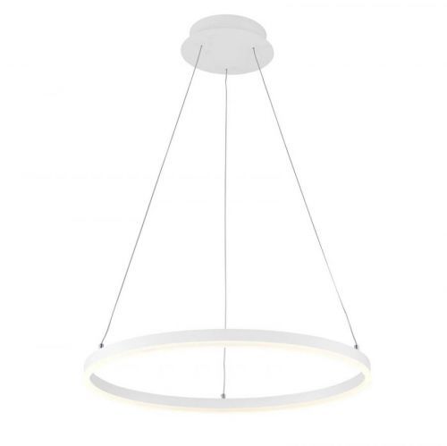 Arcchio Albiona závesné LED svietidlo, biela 80 cm