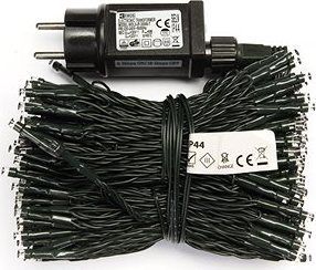 LAALU Vianočná svetelná reťaz TEPLÁ BIELA 24 m