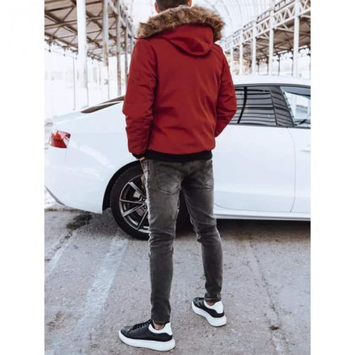 Men's winter claret jacket Dstreet TX4309
