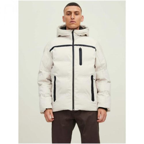 Cream Winter Hooded Jack & Jones Heat - Men