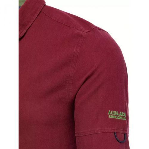 Men's burgundy shirt Dstreet DX2252