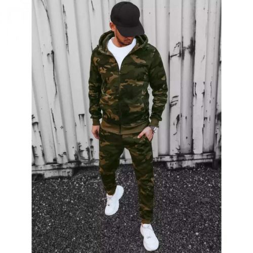 Green men's tracksuit Dstreet AX0622