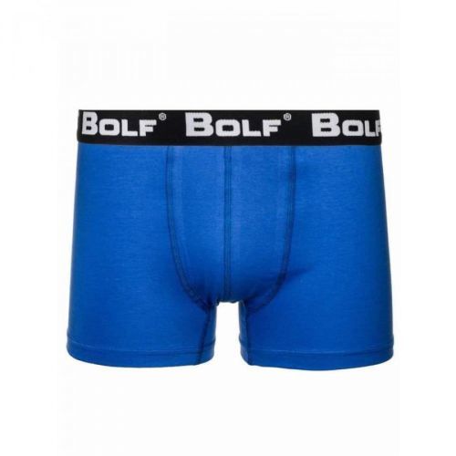 Stylish men's boxers 0953 - light blue,