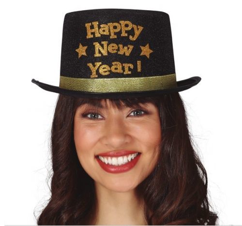 Guirca Čierny klobúk - Happy New Year