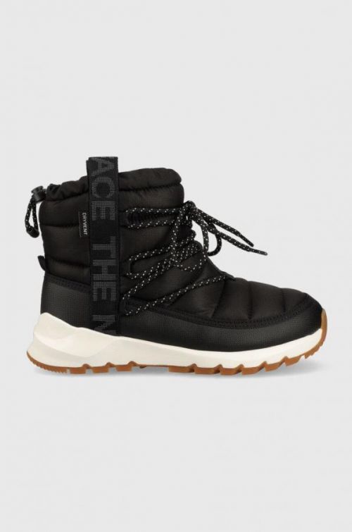 Snehule The North Face Women S Thermoball Lace Up Wp čierna farba