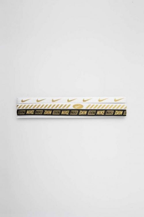 Čelenky Nike 3-pak biela farba