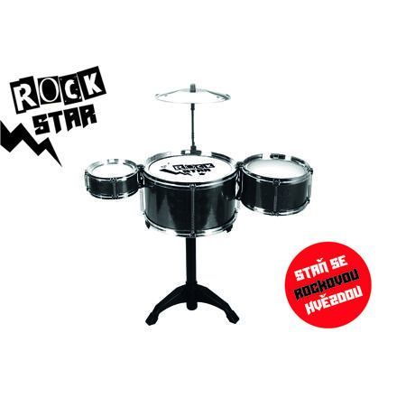 Bicia súprava ROCK STAR plast s príslušenstvom v krabici 23x22x17cm