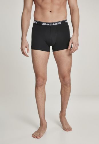 Urban Classics Mens Boxer Shorts Double Pack blk/blk - XL