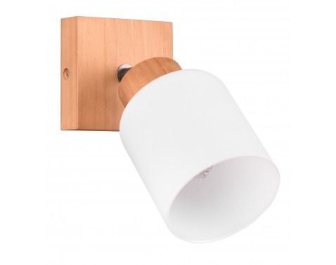 Stropné/nástenné osvetlenie Assam, drevo/sklo%