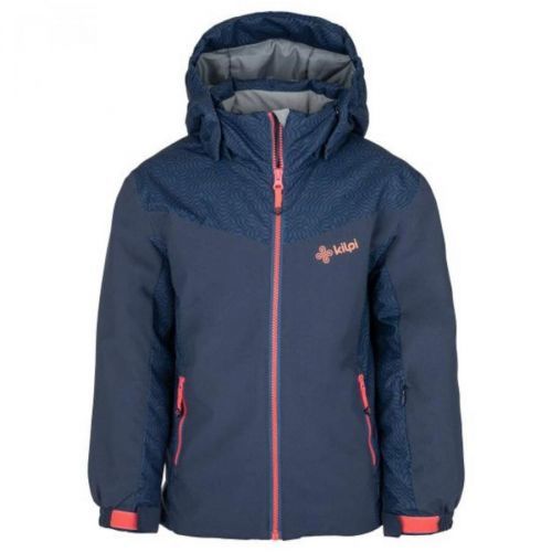 Girls' ski jacket Kilpi JENOVA-JG dark blue