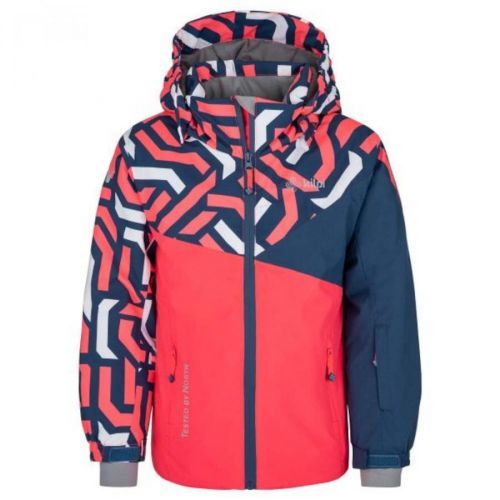 Girls' ski jacket Kilpi SAARA-JG pink