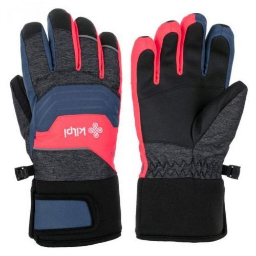 Children's ski gloves Kilpi SKIMI-J pink